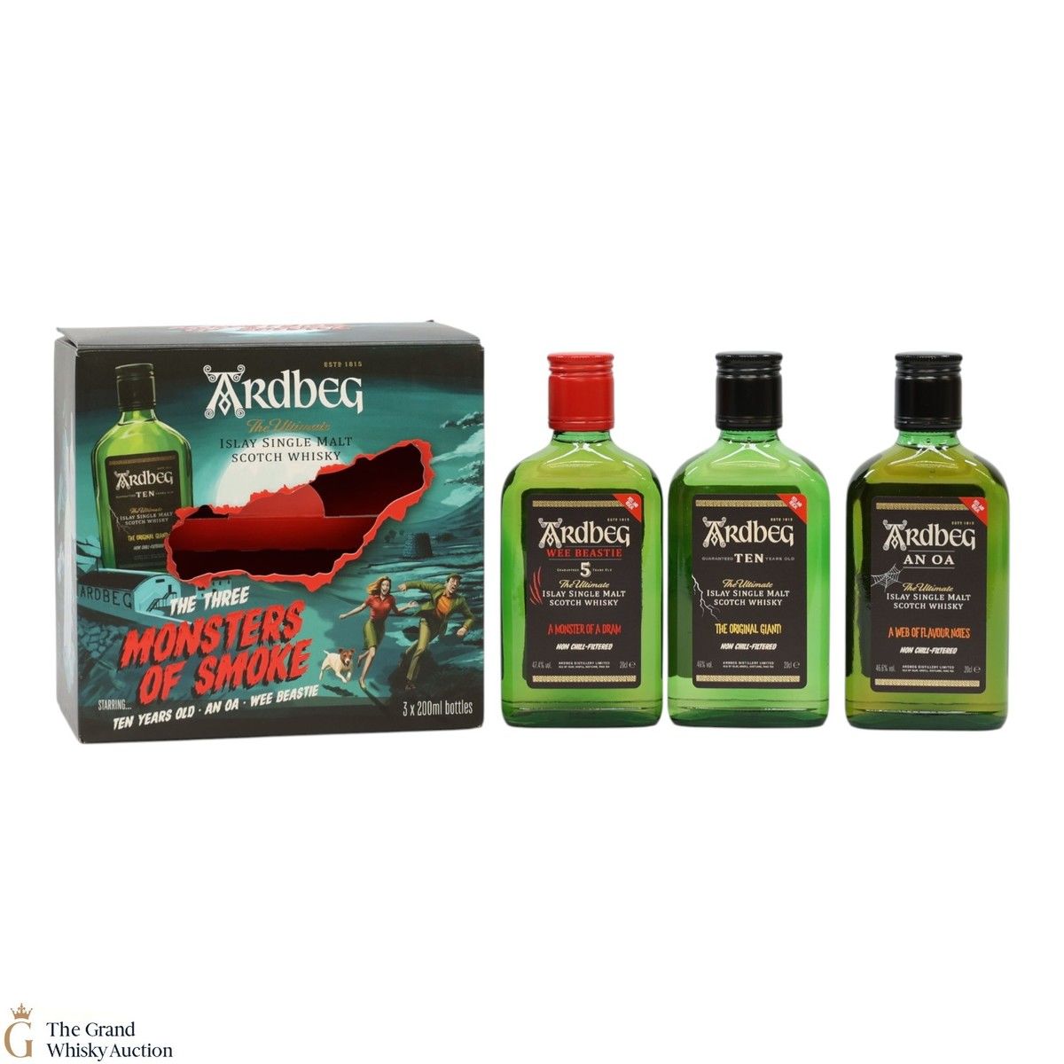Ardbeg - The Three Monsters Of Smoke (3 x 20cl)