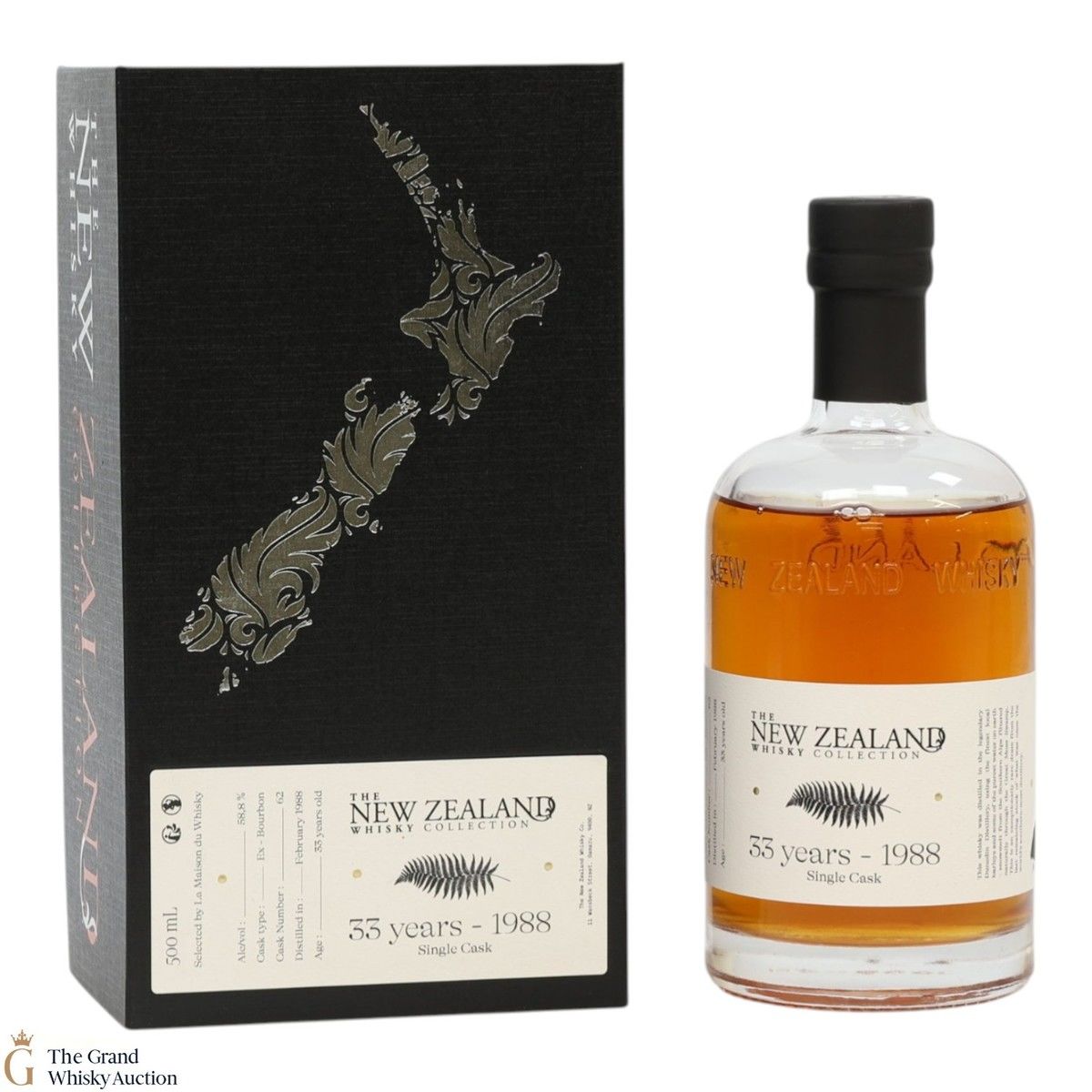 New Zealand - 33 Year Old 1988 - Single Cask #62 (50cl)