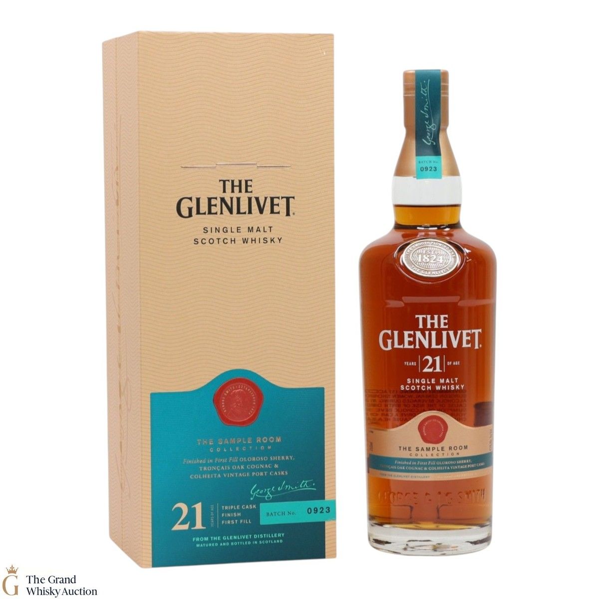 Glenlivet - 21 Year Old - Triple Cask Finish - The Sample Room Collection (75cl)