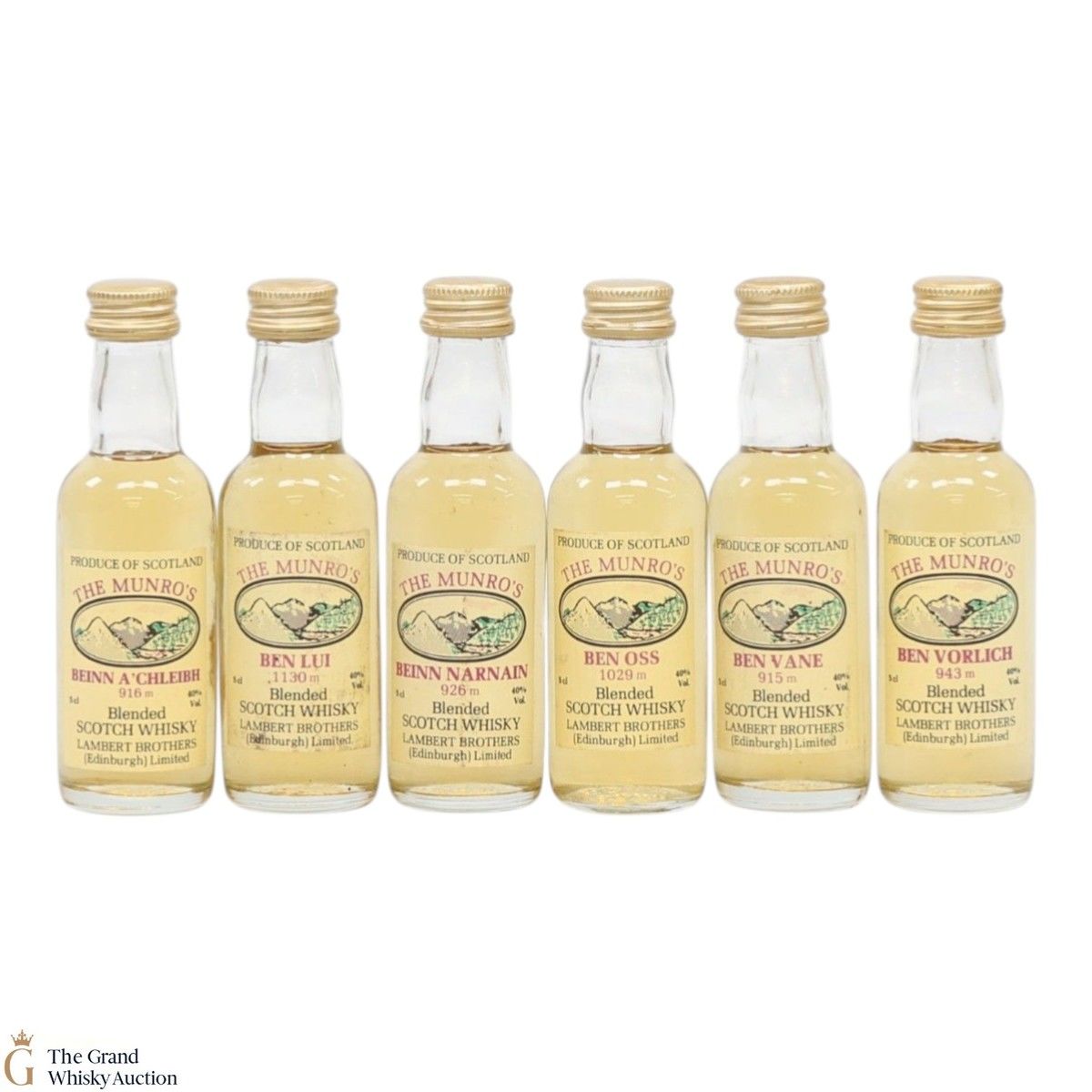 The Munro's - Assorted Minis (6x5cl)