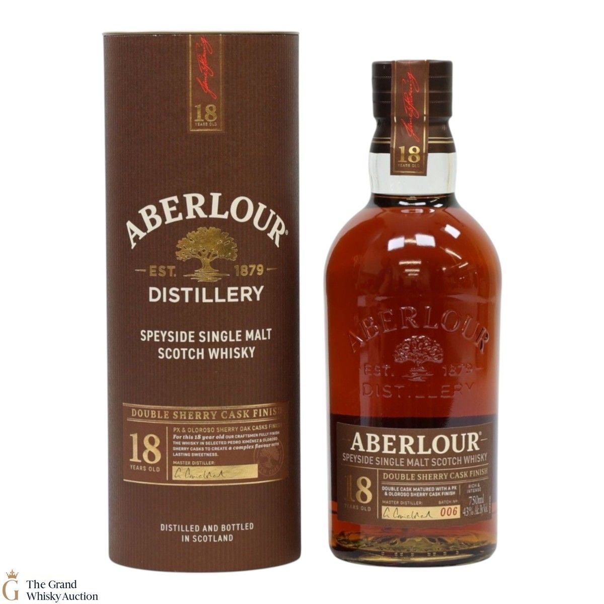 Aberlour - 18 Year Old - Double Sherry Cask Finish (75cl)