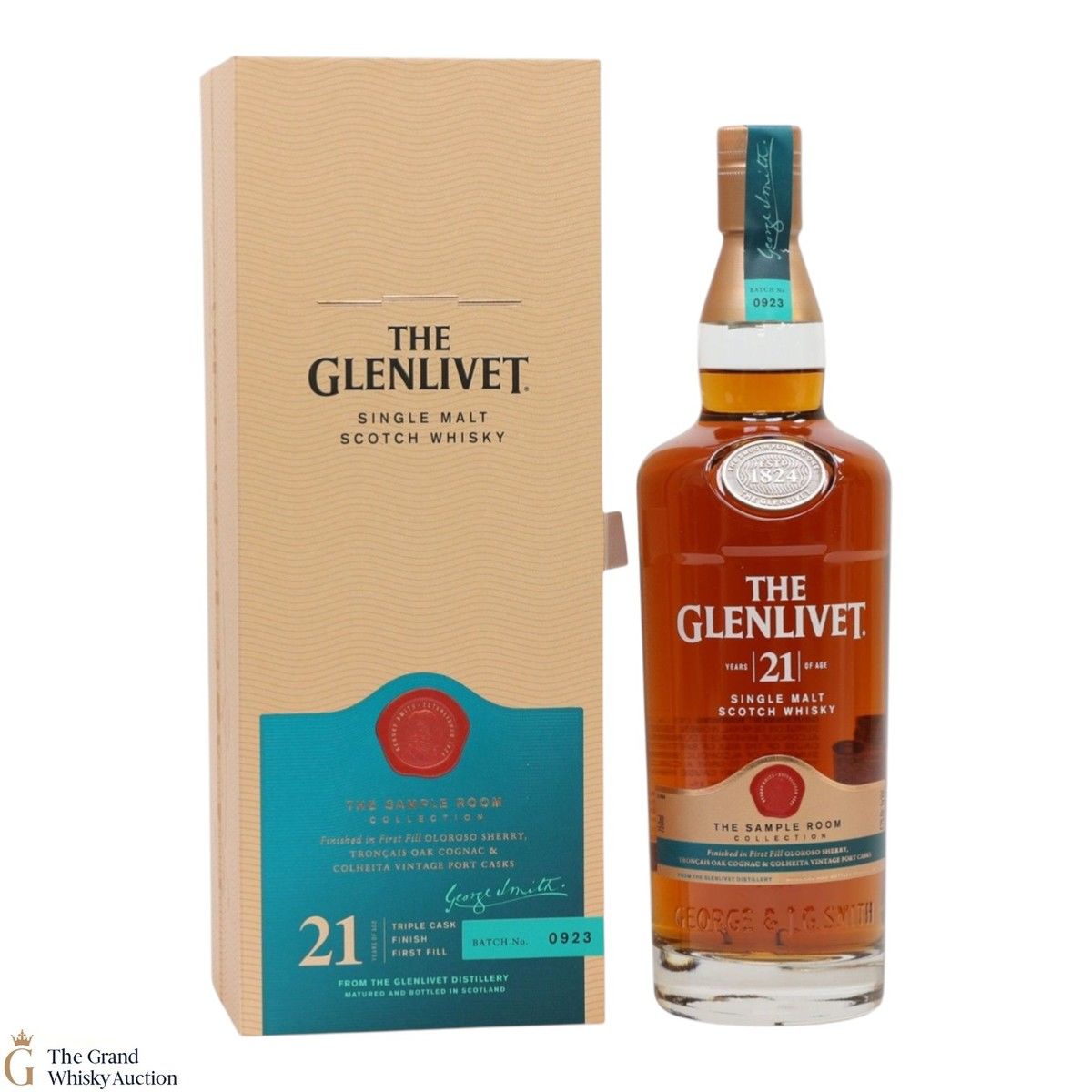 Glenlivet - 21 Year Old - Triple Cask Finish - The Sample Room Collection (75cl)