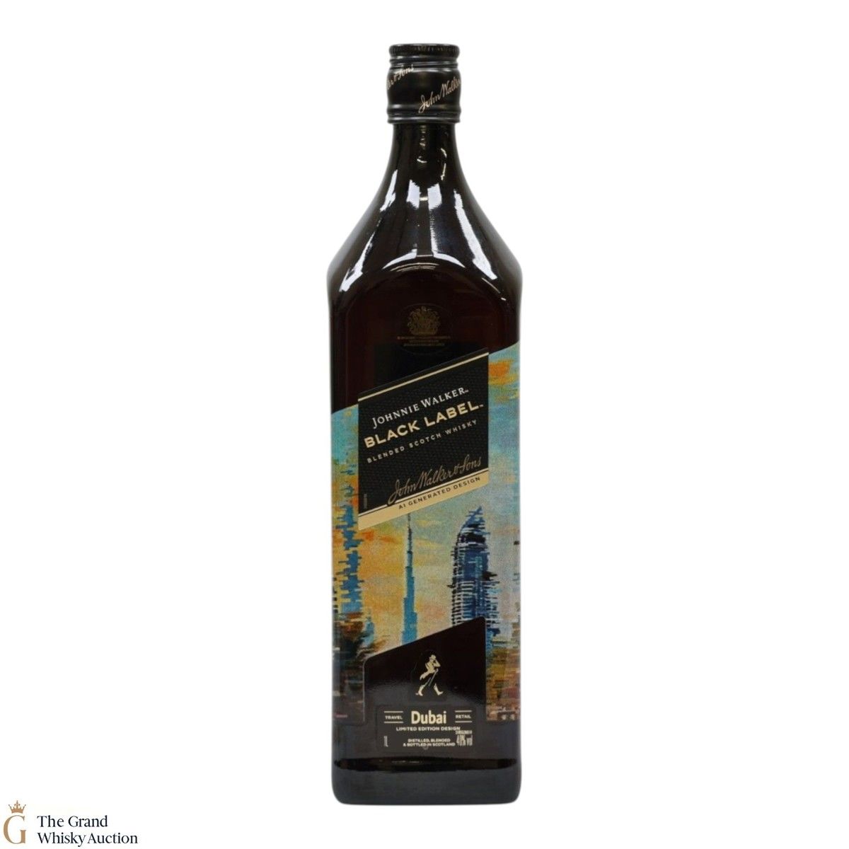 Johnnie Walker - Black Label - Dubai Limited Edition AI Design (1L)