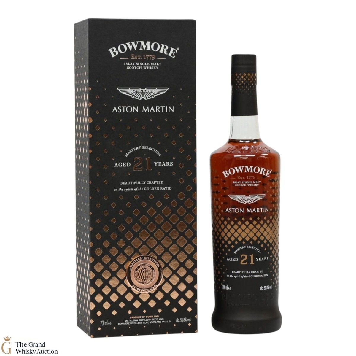 Bowmore - 21 Year Old - Aston Martin - Masters Selection Edition 1