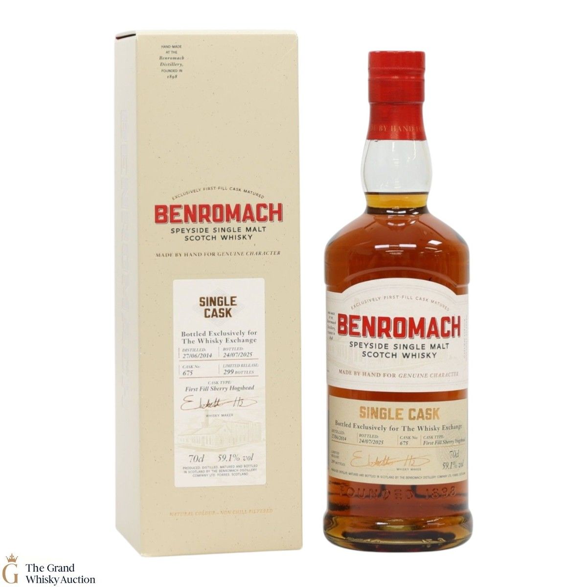 Benromach - 11 Year Old 2014 - Single Cask #675 - Whisky Exchange Exclusive