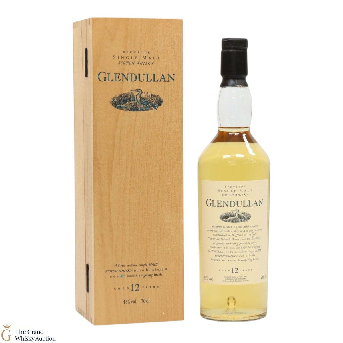 Glendullan - 12 Year Old - Flora and Fauna (Wooden Box)