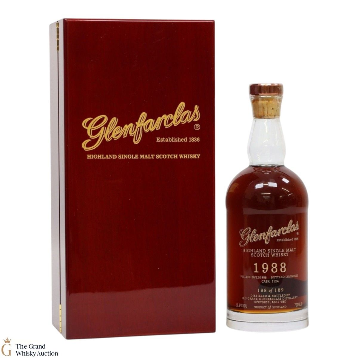 Glenfarclas - 33 Year Old 1988 - Single Cask #7124