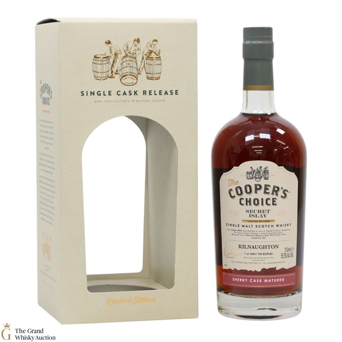 Kilnaughton - Secret Islay - Sherry Cask Matured - Cooper's Choice