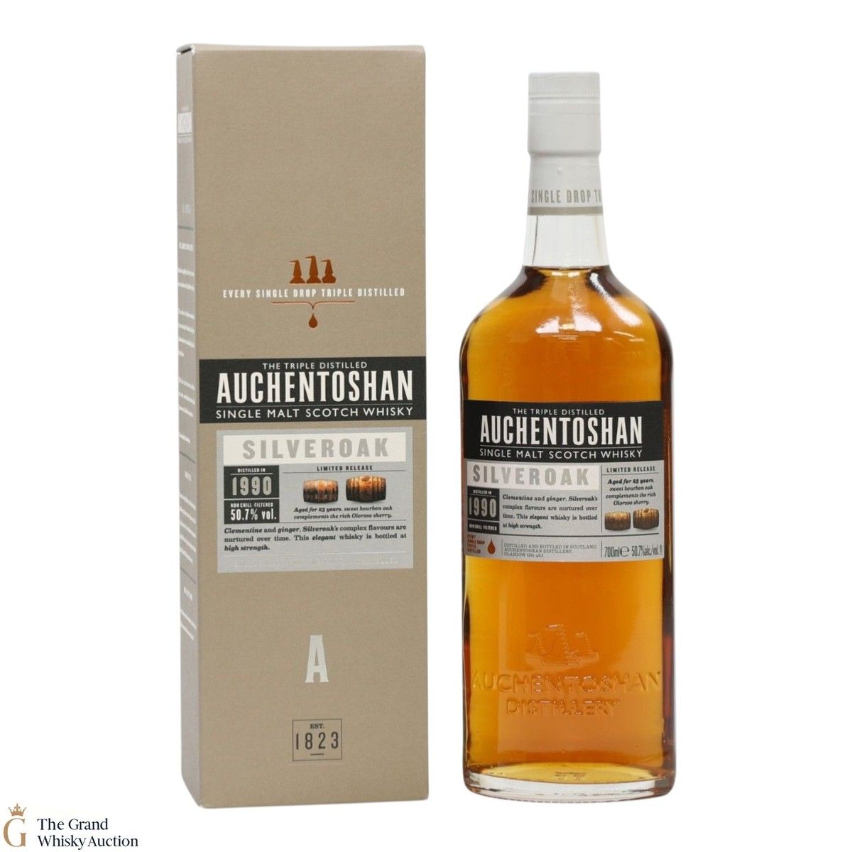 Auchentoshan - 23 Year old 1990 - Silveroak