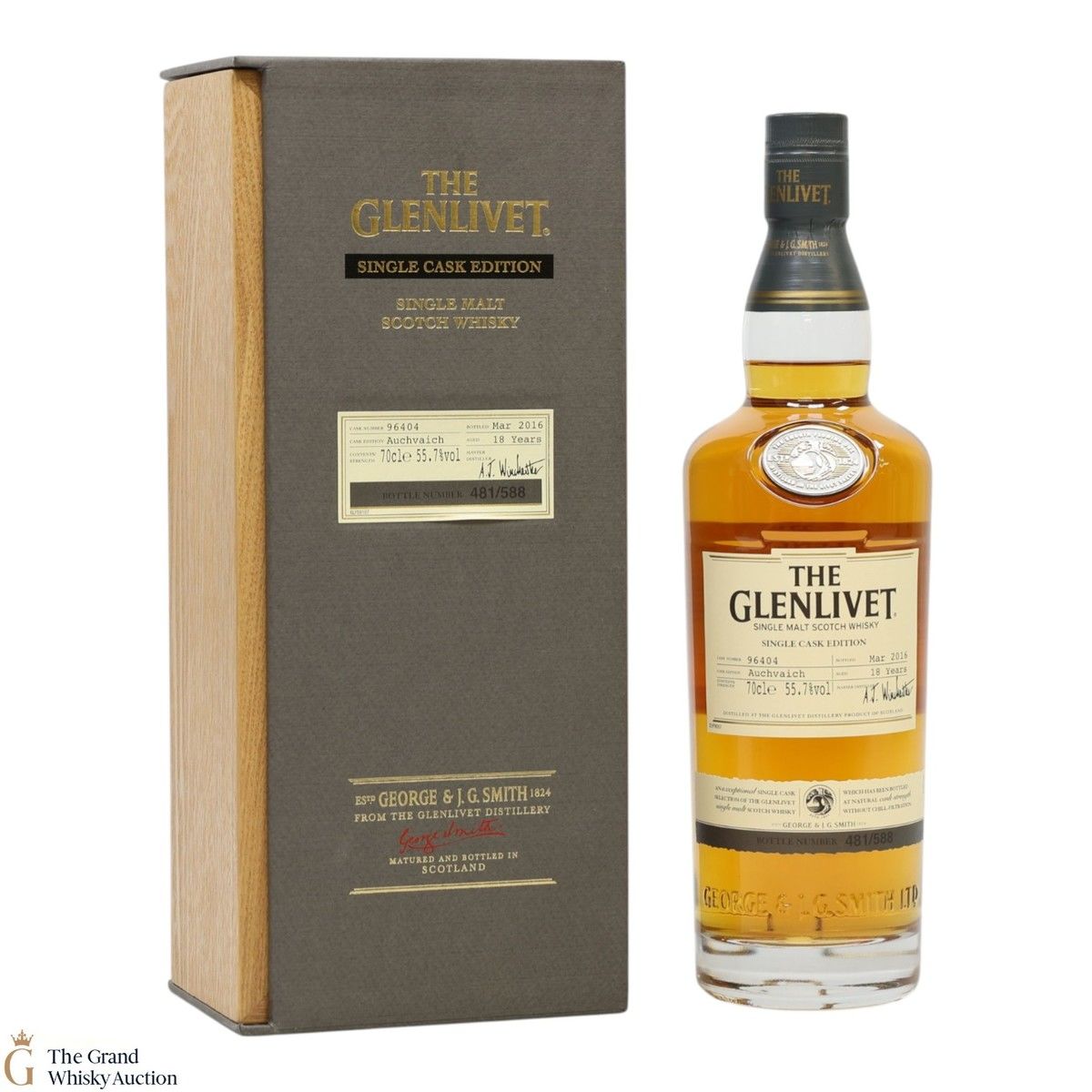 Glenlivet - 18 Year Old - Single Cask #96404 - Auchvaich