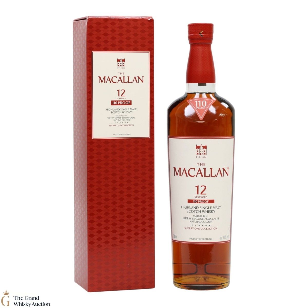 Macallan - 12 Year Old - 110 Proof - Sherry Oak Collection