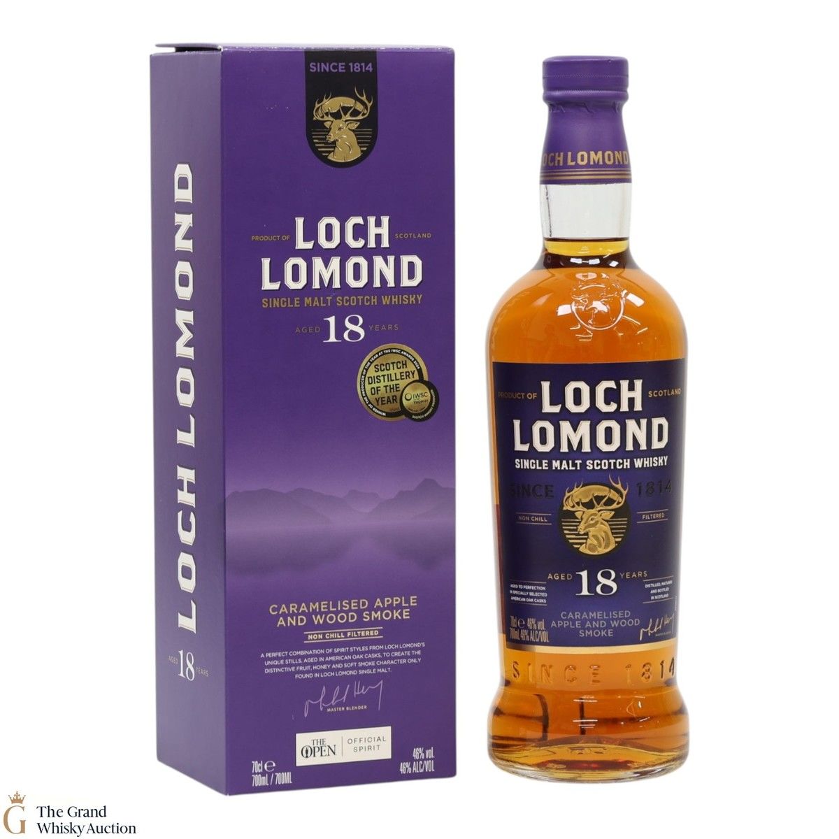 Loch Lomond - 18 Year Old - Caramelised Apple And Wood Smoke