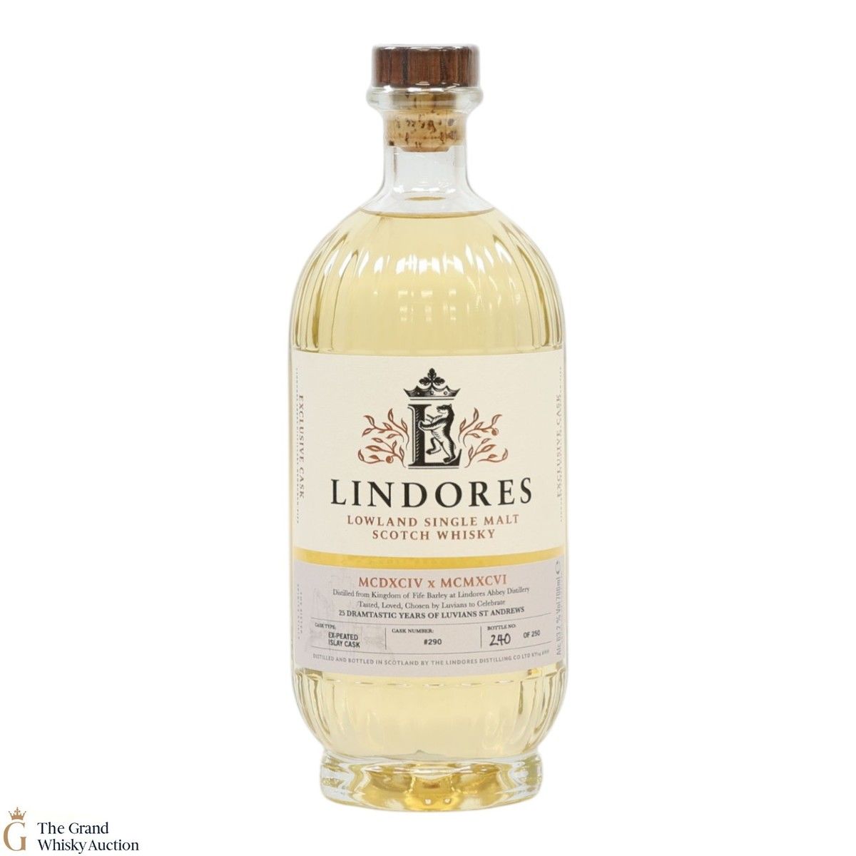Lindores Abbey - MCDXCIV x MCMXCVI - Exclusive Cask #290 - Luvians