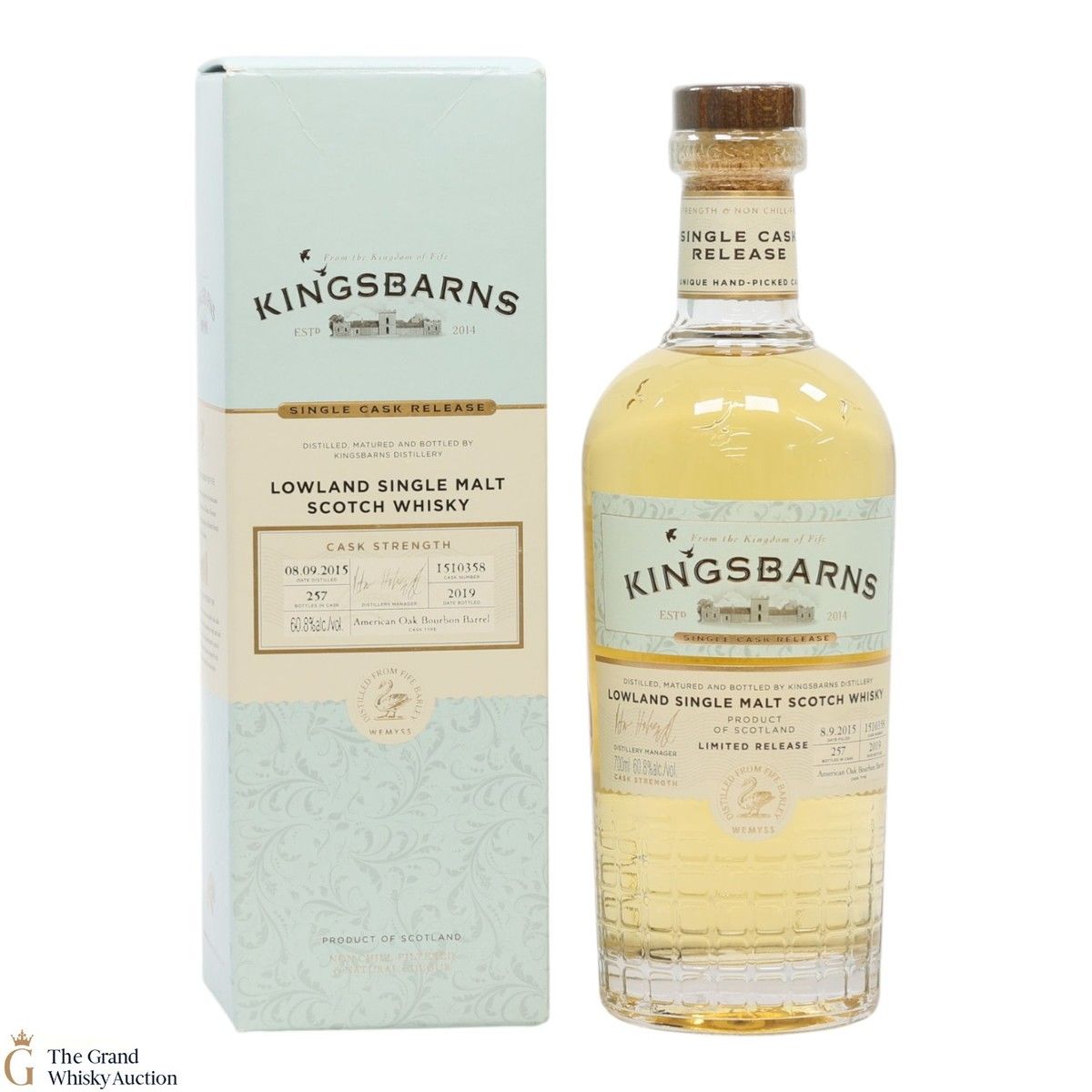 Kingsbarns - 2015 Single Cask #1510358