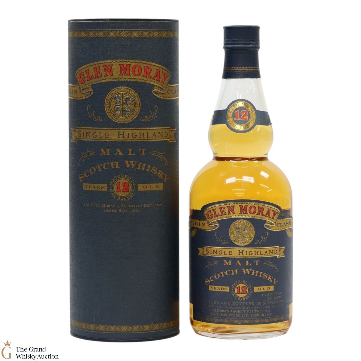 Glen Moray - 12 Year Old (1980s) 75cl