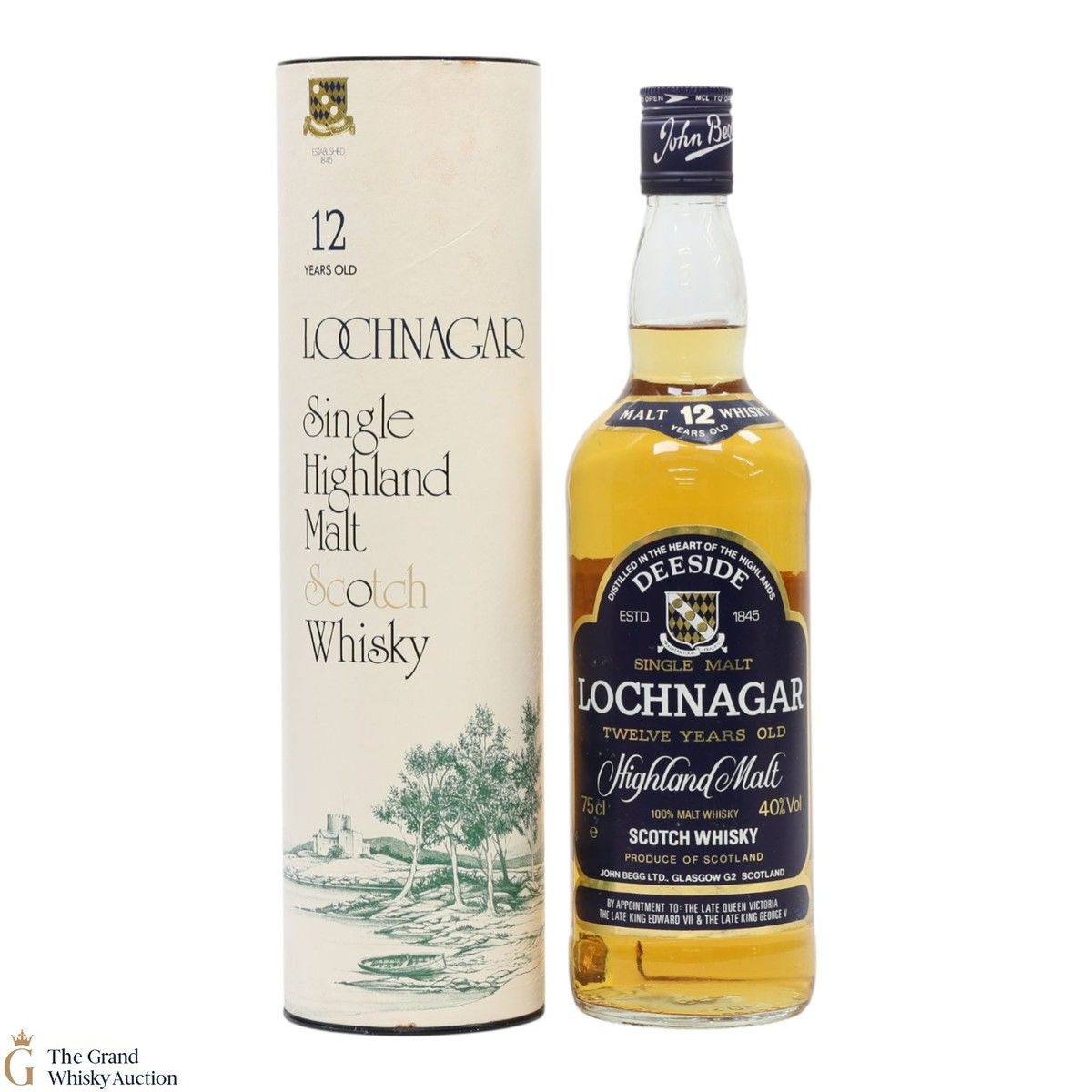 Royal Lochnagar - 12 Year Old - John Begg 1970’s (75cl)