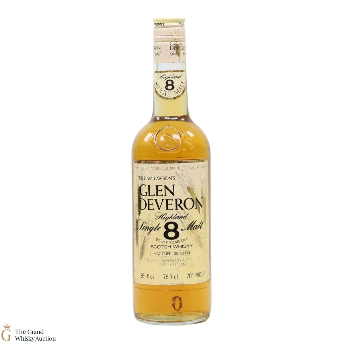 Macduff - Glen Deveron - 8 Year Old - 1970s (75.7cl)