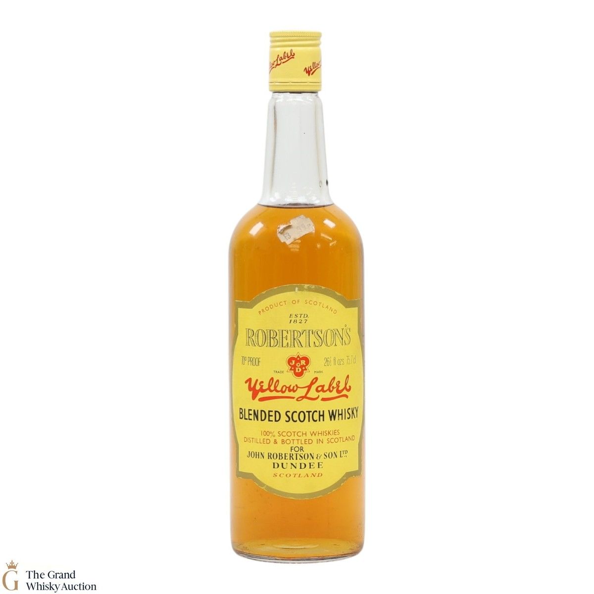 Robertson's - Yellow Label Blended Whisky - 1970s (75.7cl)