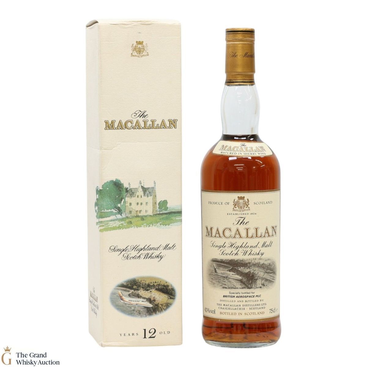 Macallan - 12 Year Old - British Aerospace Jetstream Sherry Cask (75cl)