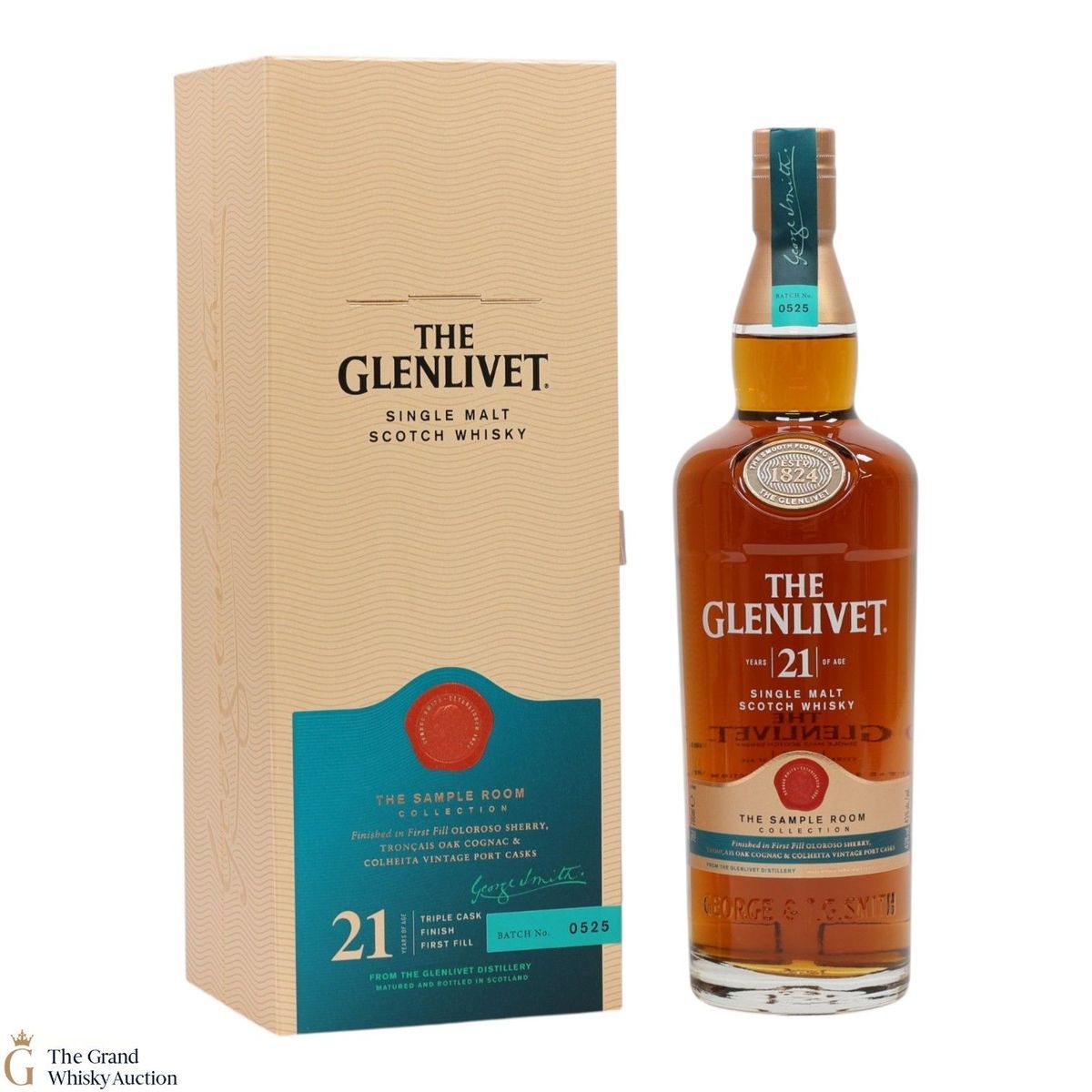 Glenlivet - 21 Year Old - Triple Cask Finish - The Sample Room Collection (75cl)