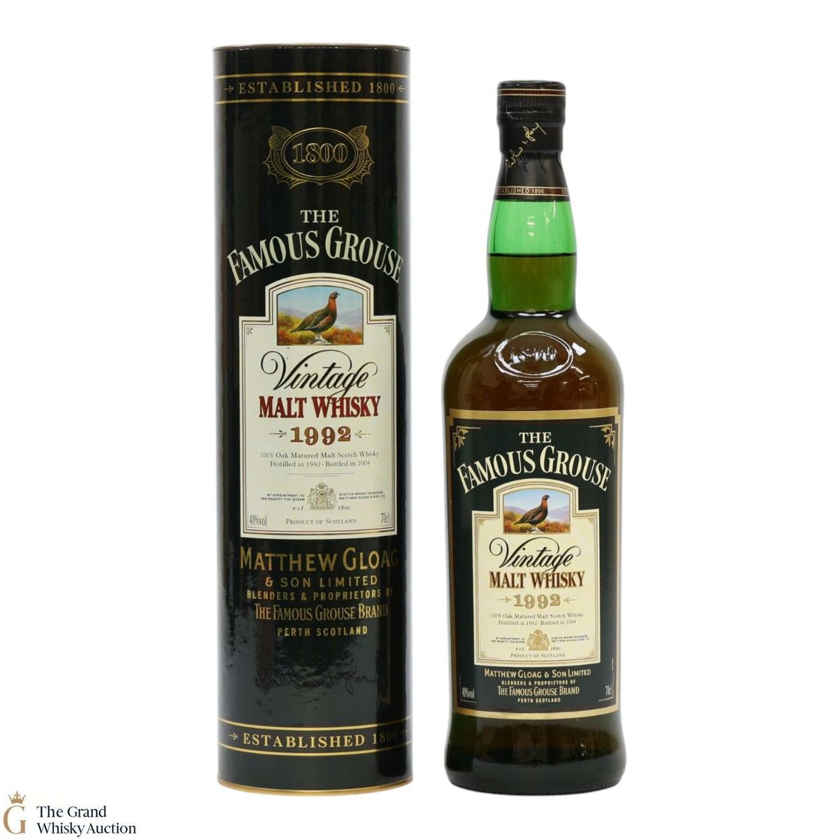 Famous Grouse - 1992 Vintage Matthew Gloag