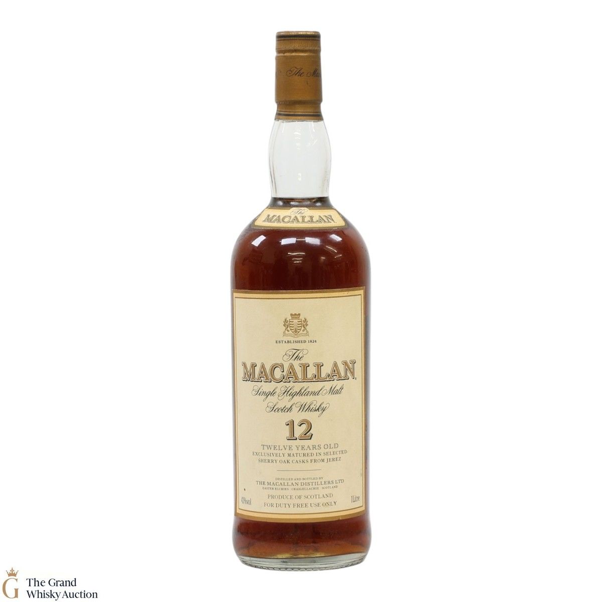 Macallan - 12 Year Old 1990s (1L)