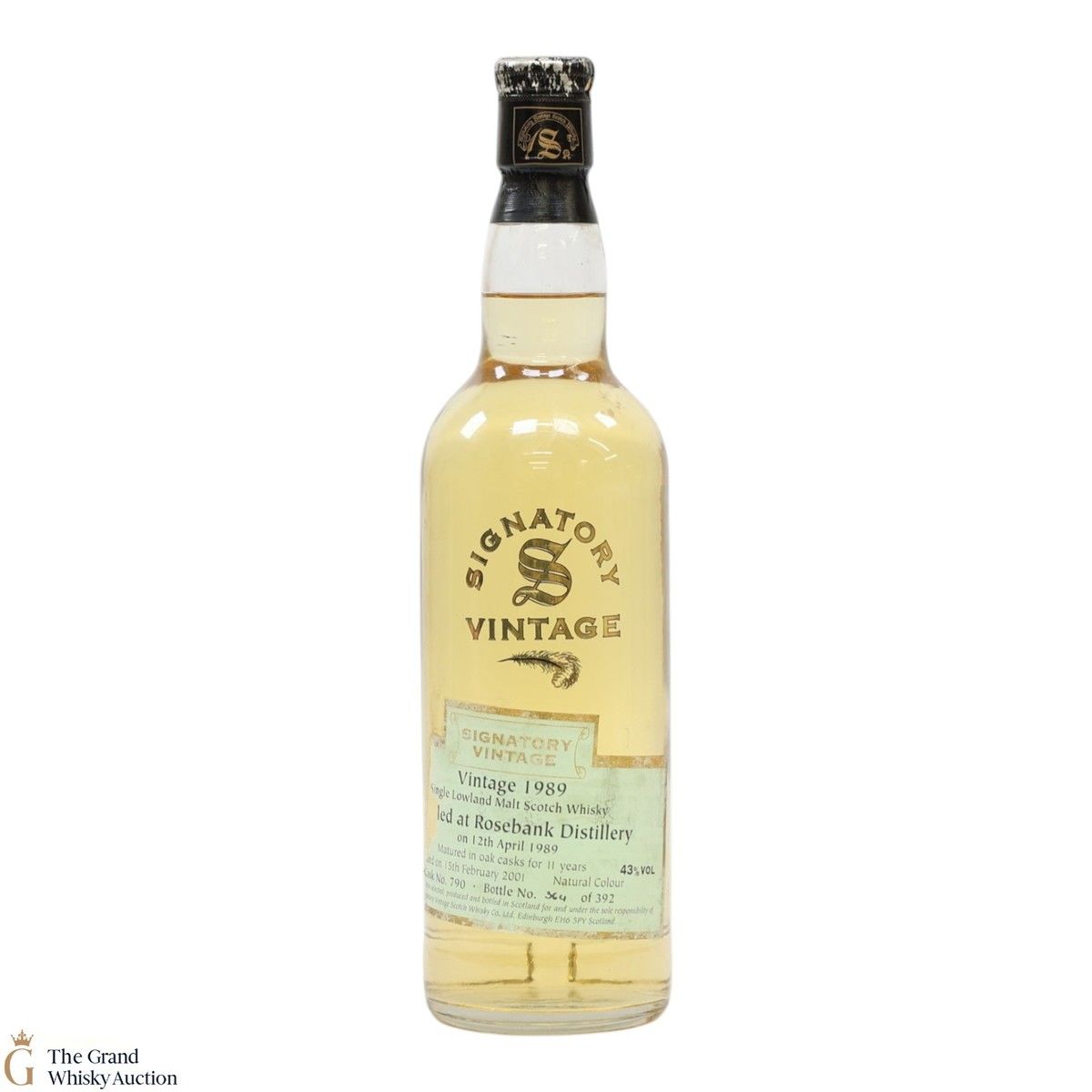 Rosebank - 11 Year Old 1989 #790 - Signatory Vintage 