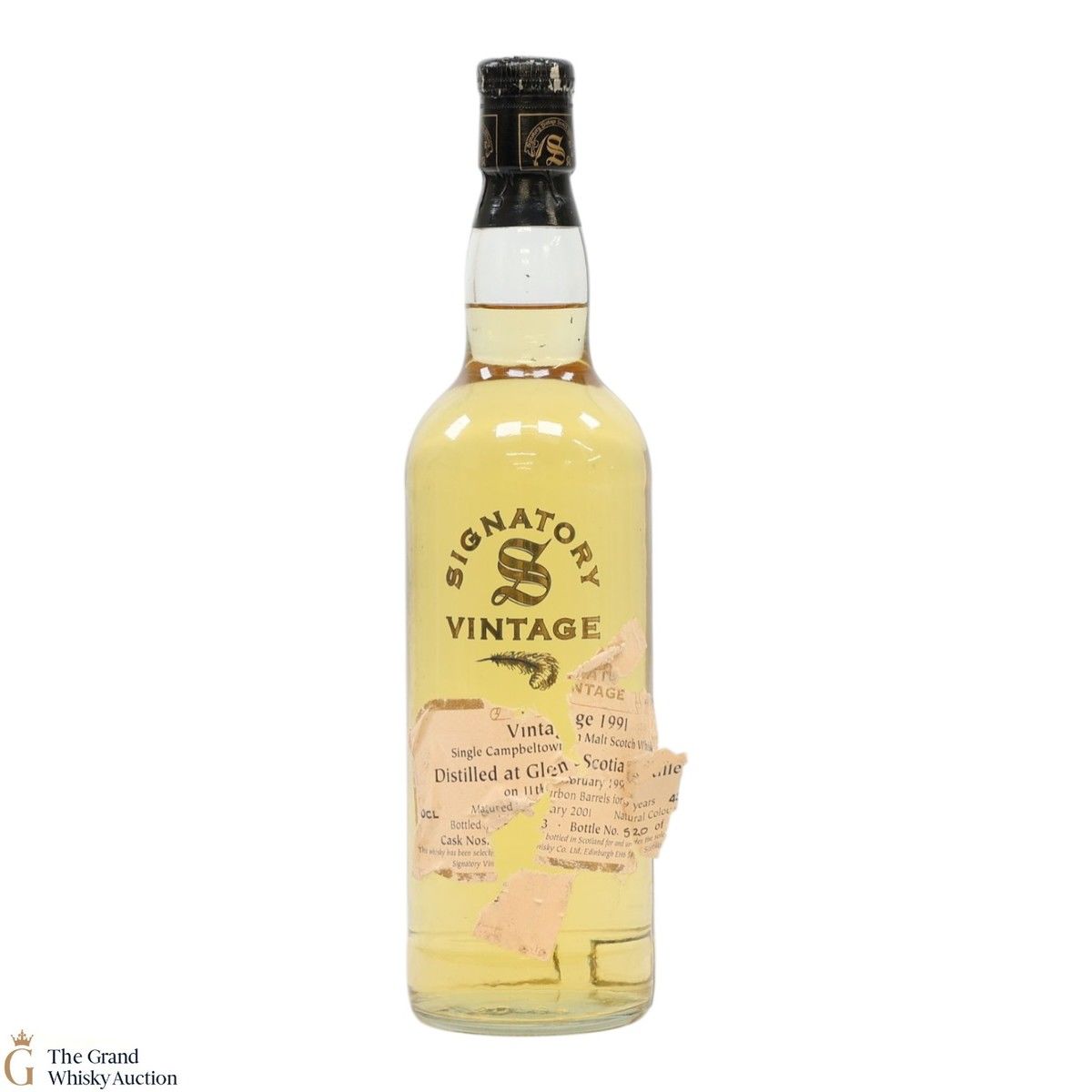 Glen Scotia - 9 Year Old 1991 - Signatory Vintage 