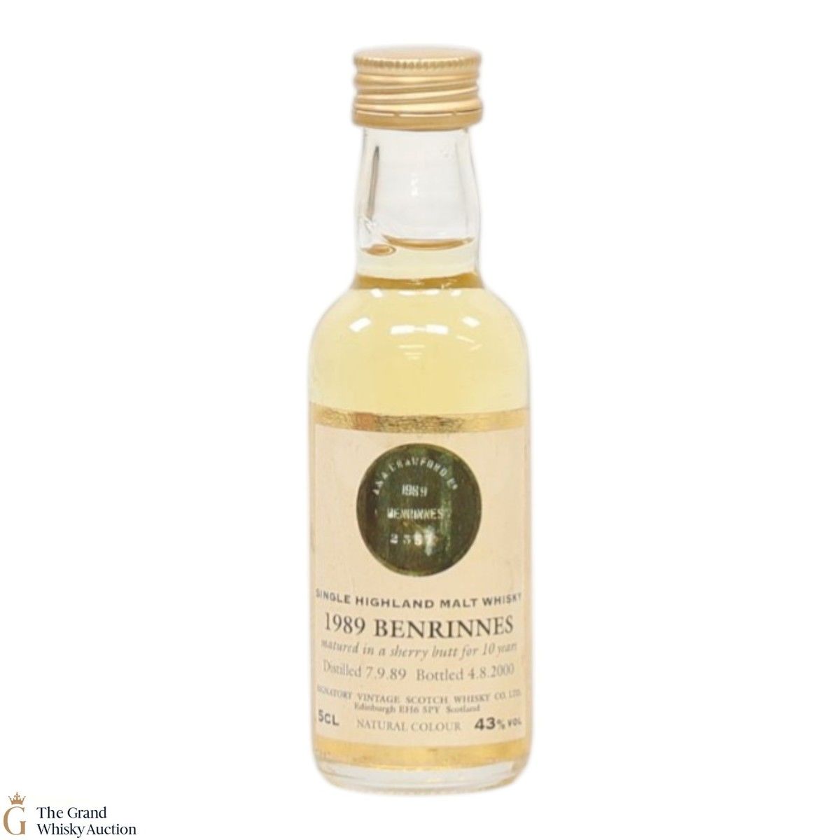 Benrinnes - 10 Year Old 1989 (5cl)