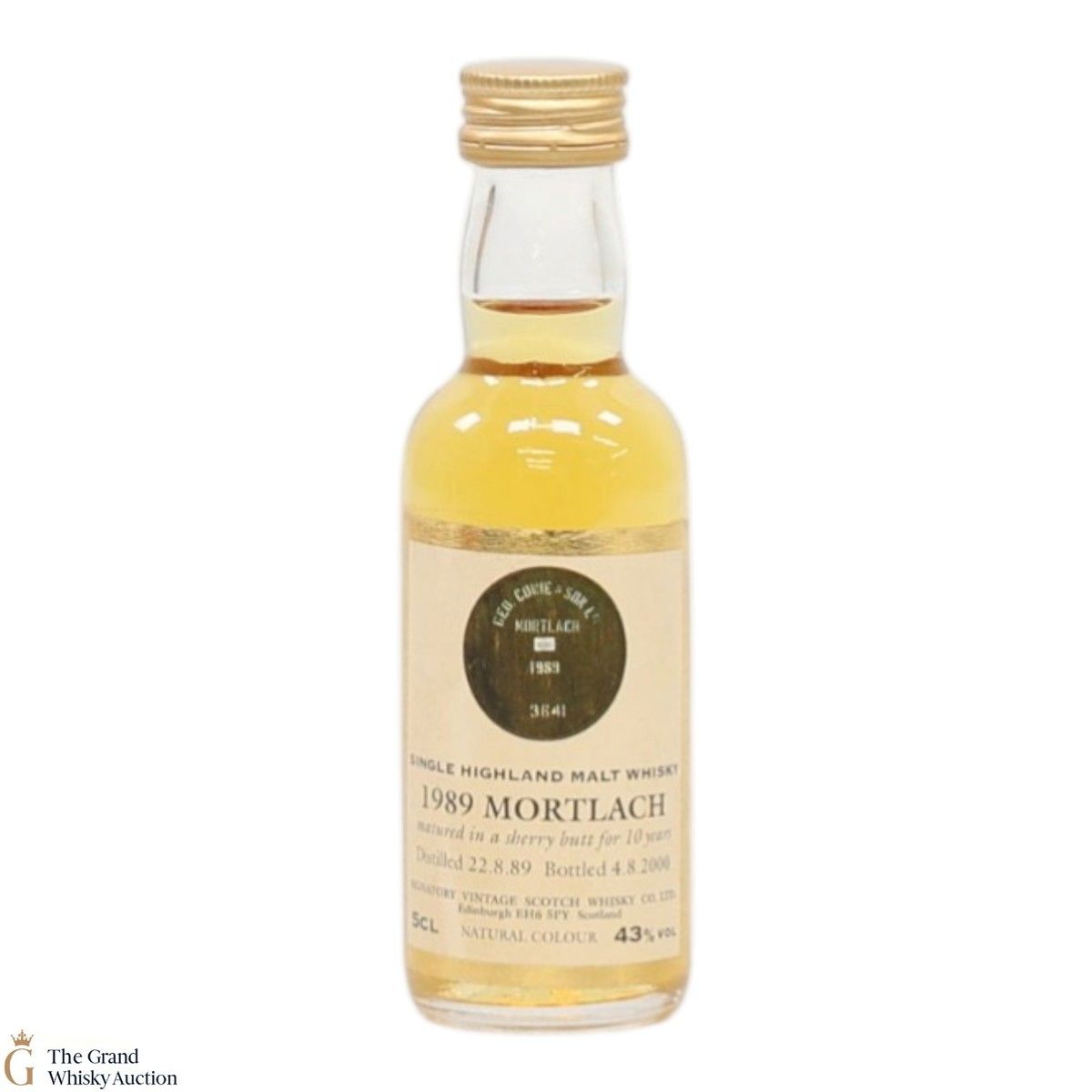 Mortlach - 10 Year Old 1989 (5cl)