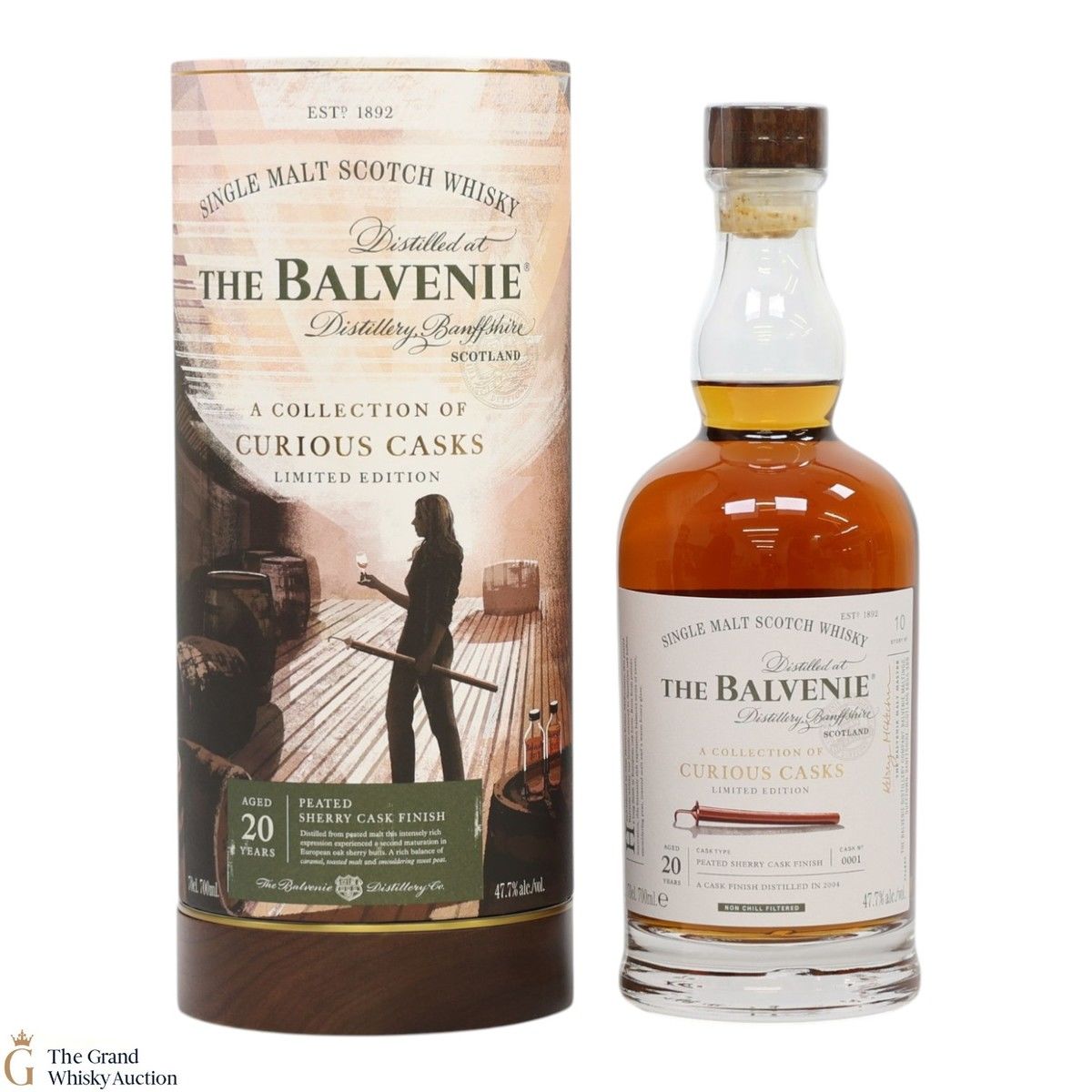 Balvenie - 20 Year Old - Peated Sherry Cask Finish #0001 - A Collection of Curious Casks 