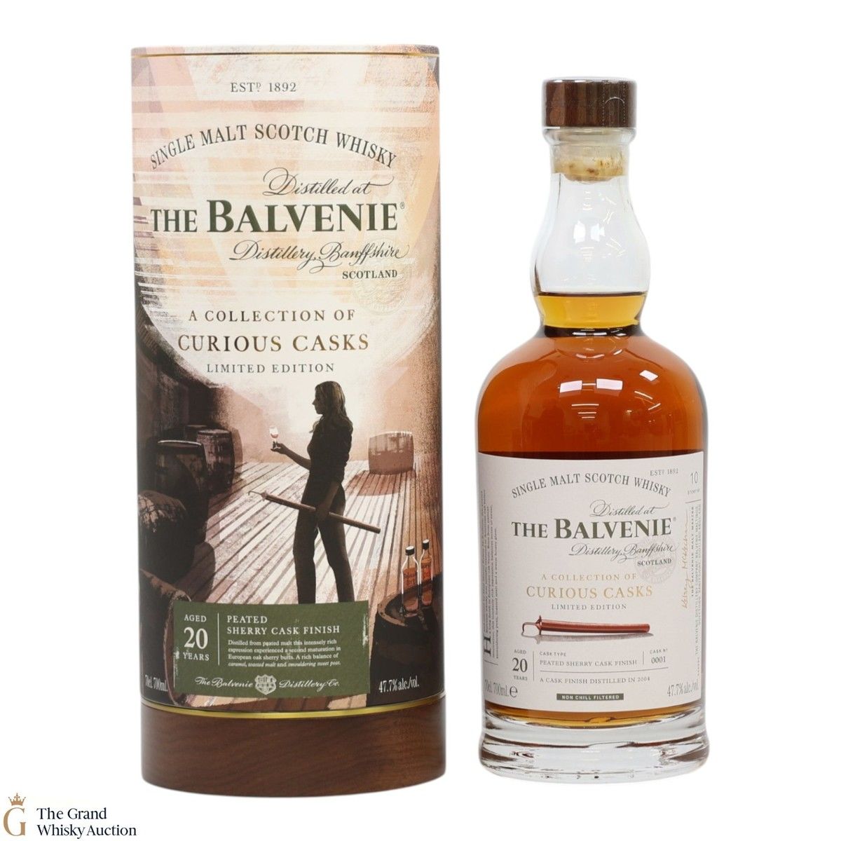 Balvenie - 20 Year Old - Peated Sherry Cask Finish #0001 - A Collection of Curious Casks 