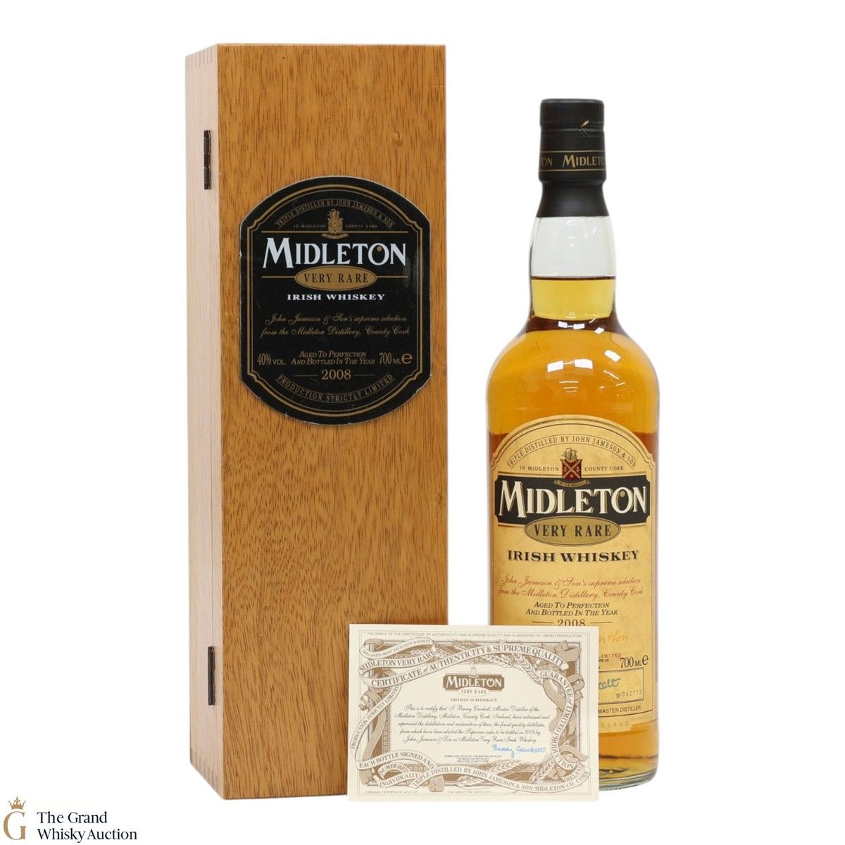 Midleton - Very Rare - 2008 Vintage Release - Irish Whiskey