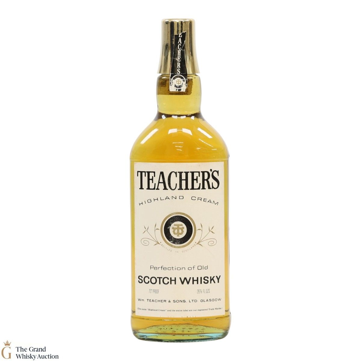 Teacher's - Highland Cream (1970s) 26 2/3 FL. OZS. 