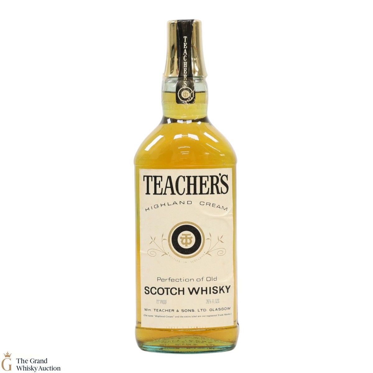 Teacher's - Highland Cream (1970s) 26 2/3 FL. OZS. 