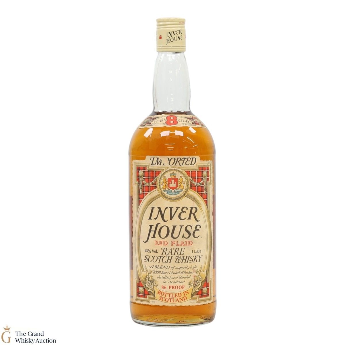 Inver House - 8 Year Old - Red Plaid (1L)