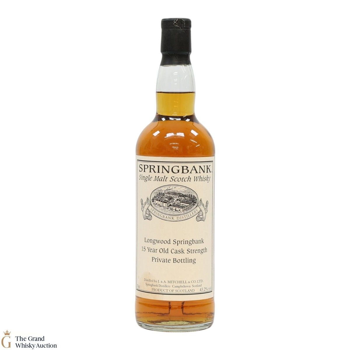 Springbank - 15 Year Old 2000 Cask Strength 43.2% - 2015 Private Bottling
