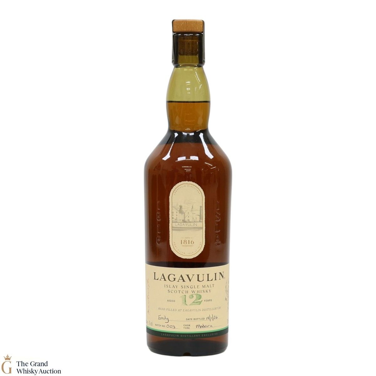 Lagavulin - 12 Year Old - Hand Fill Madeira Cask Batch 003