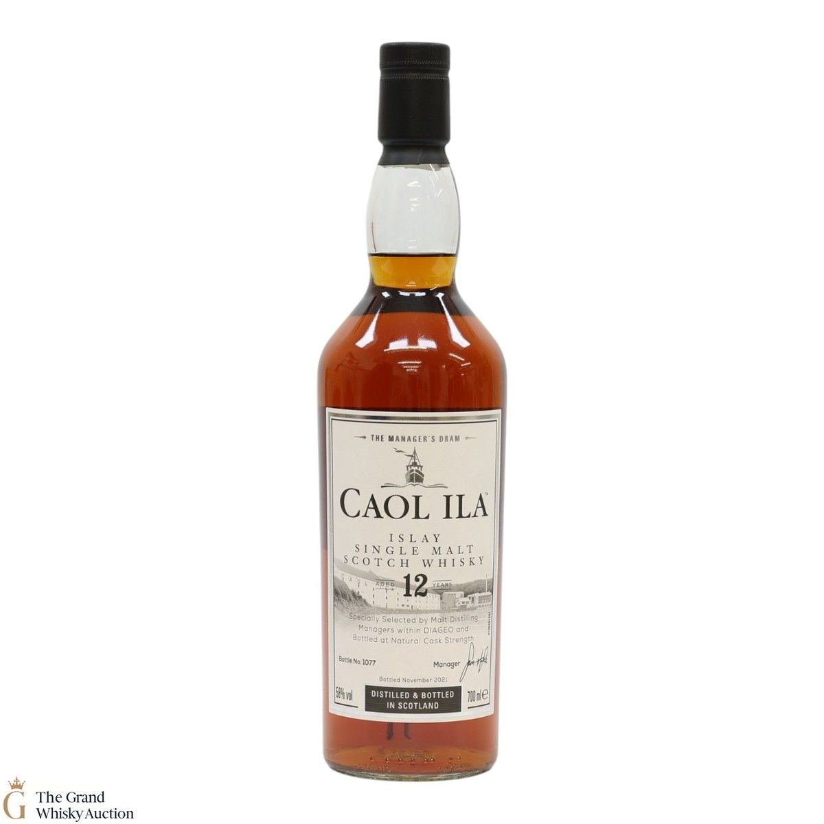 Caol Ila - 12 Year Old - Manager's Dram 2021