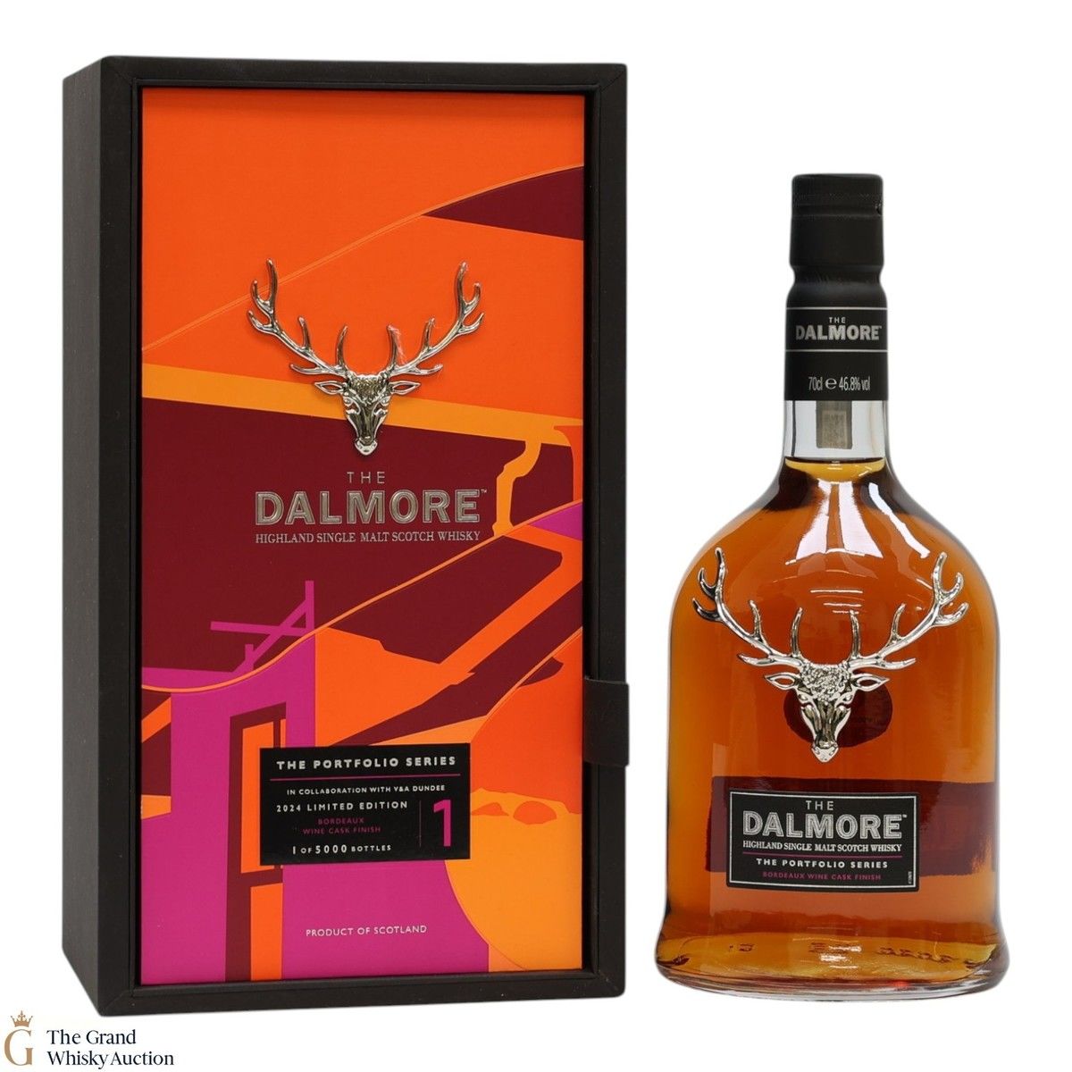 Dalmore - V&A Dundee - Bordeaux Wine Cask Finish - The Portfolio Series 1