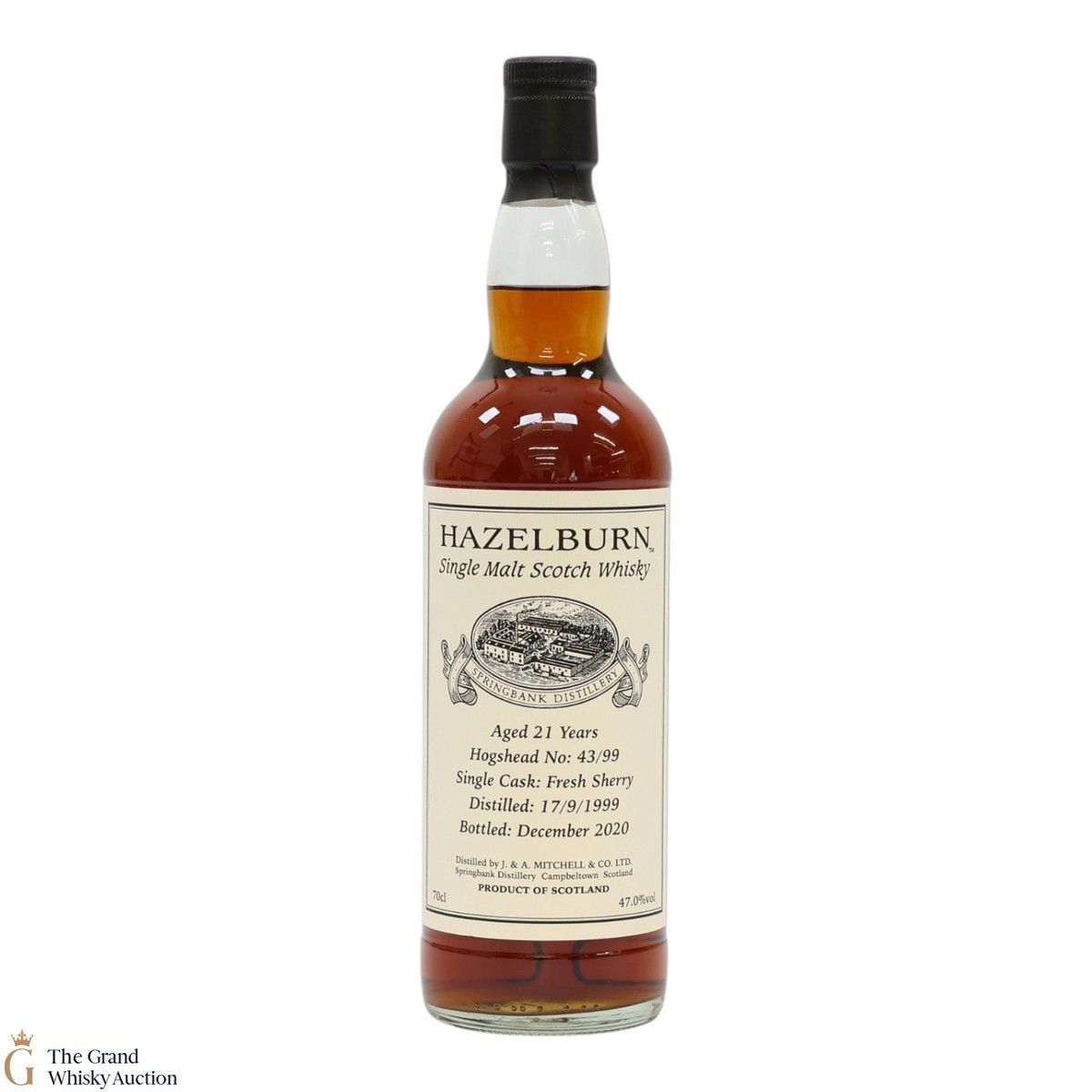 Hazelburn - 21 Year Old 1999 - Fresh Sherry Single Cask #43/99