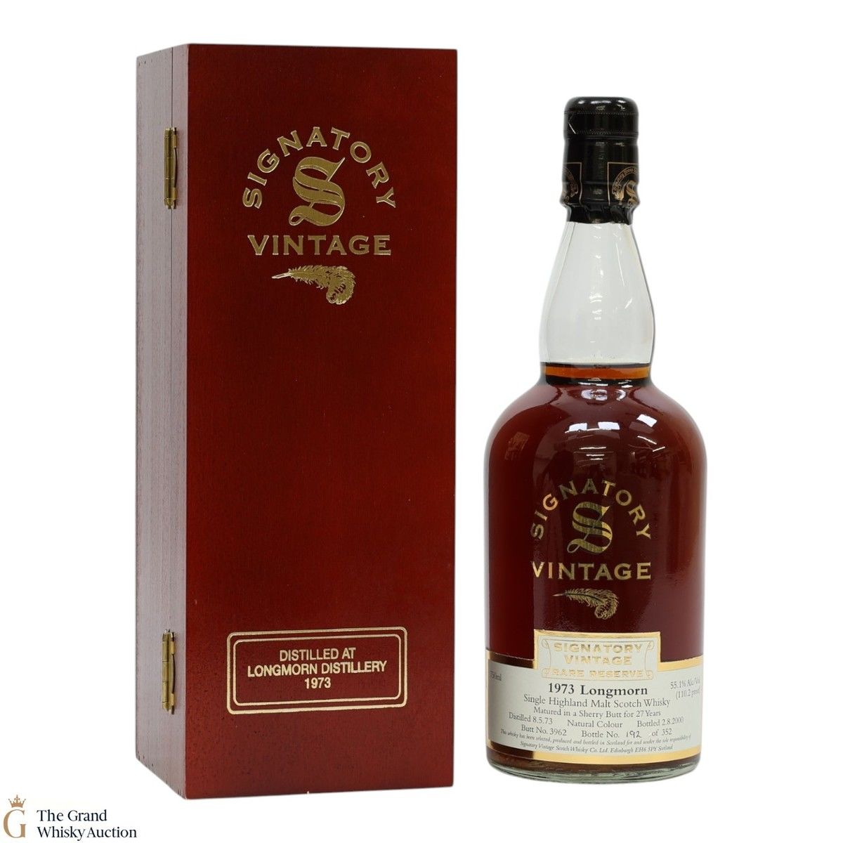 Longmorn - 27 Year Old 1973 - Sherry Butt #3962 - Signatory Vintage (75cl)