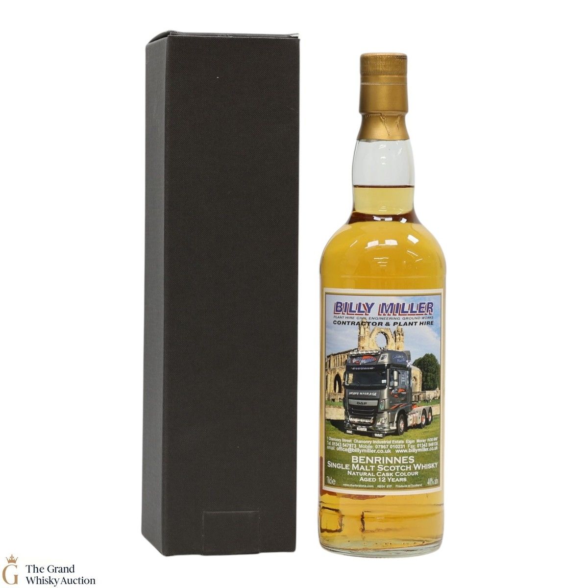 Benrinnes - 12 Year Old - Private Bottling Billy Miller Contract & Plant Hire