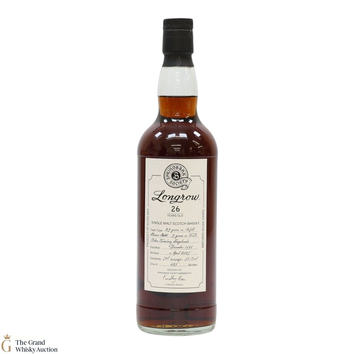 Longrow - 26 Year Old 1998 - Springbank Society 2025