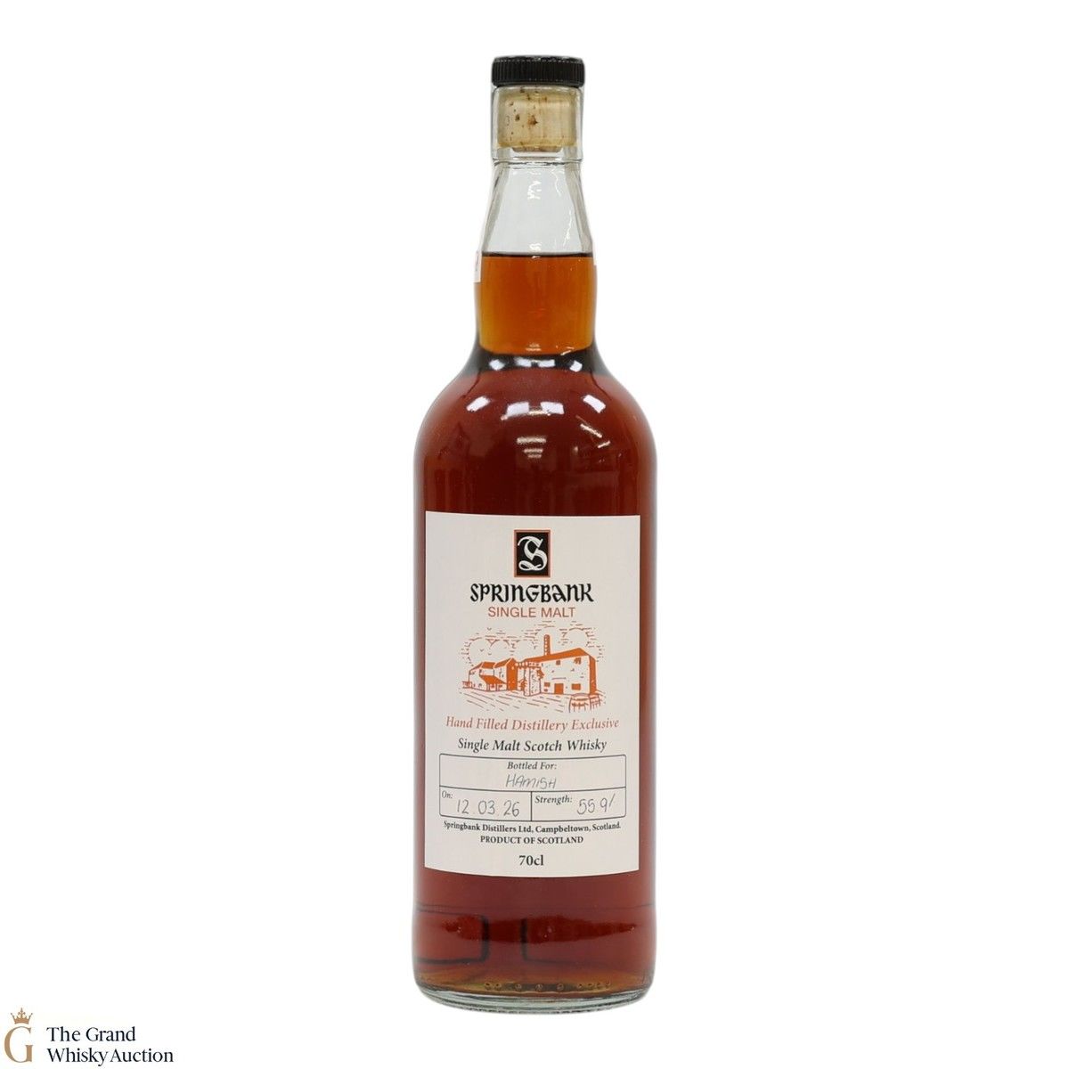 Springbank - 2026 Handfilled Distillery Exclusive 55.9%