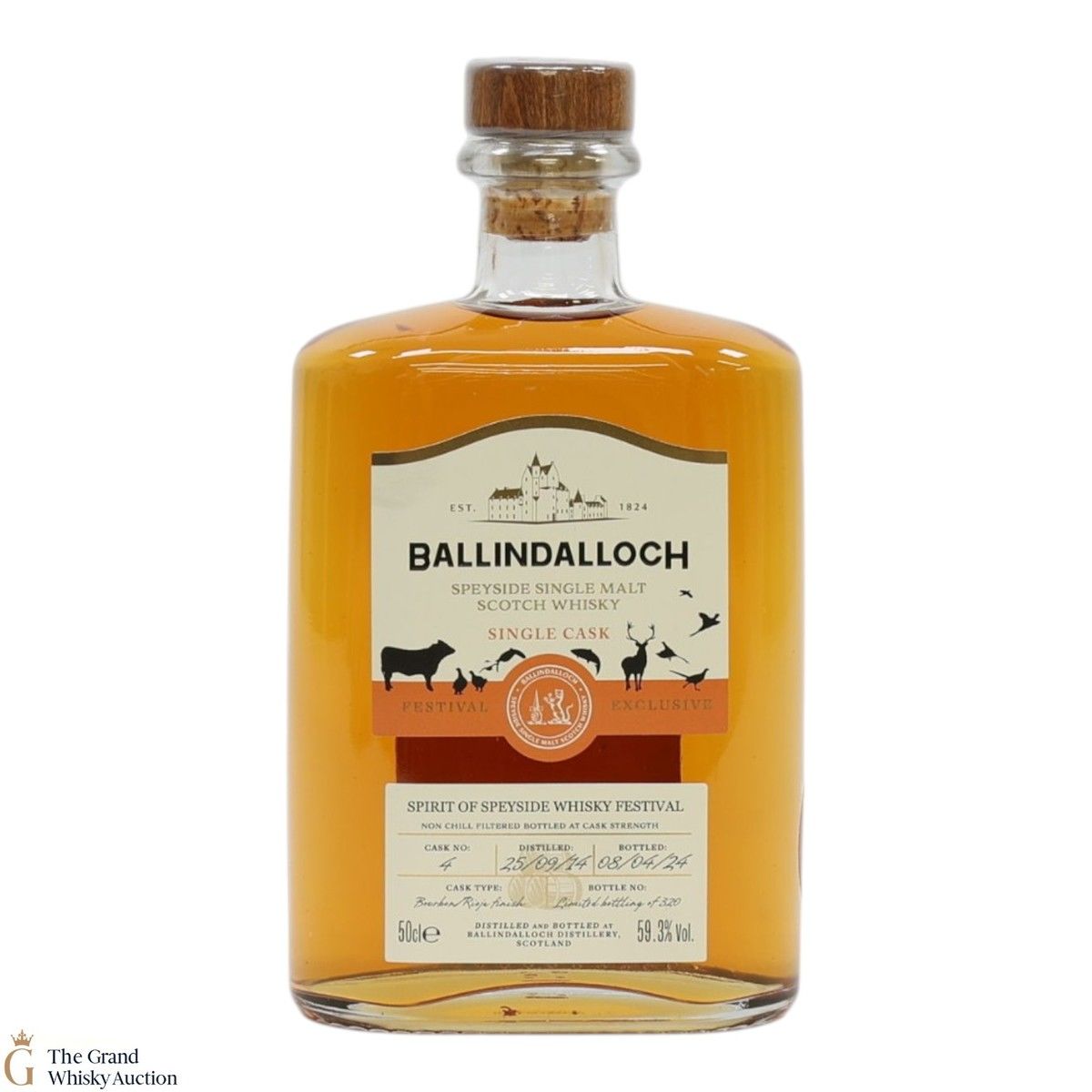 Ballindalloch - Festival Exclusive Single Bourbon Cask #4 (50cl)