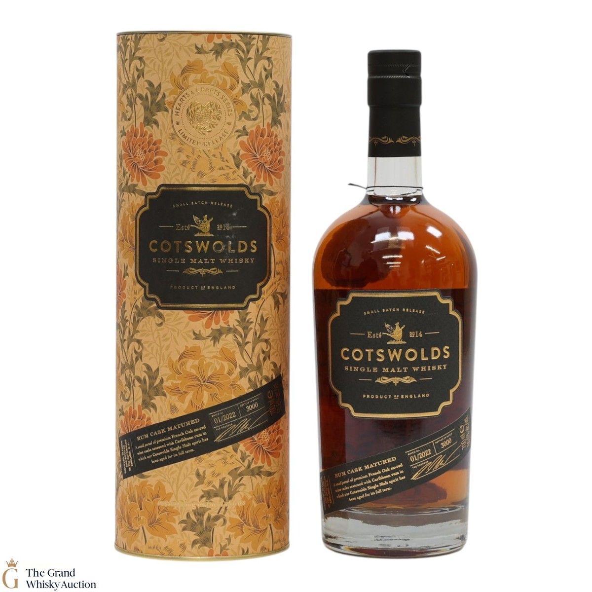 Cotswolds - Rum Cask Matured Batch #01/2022