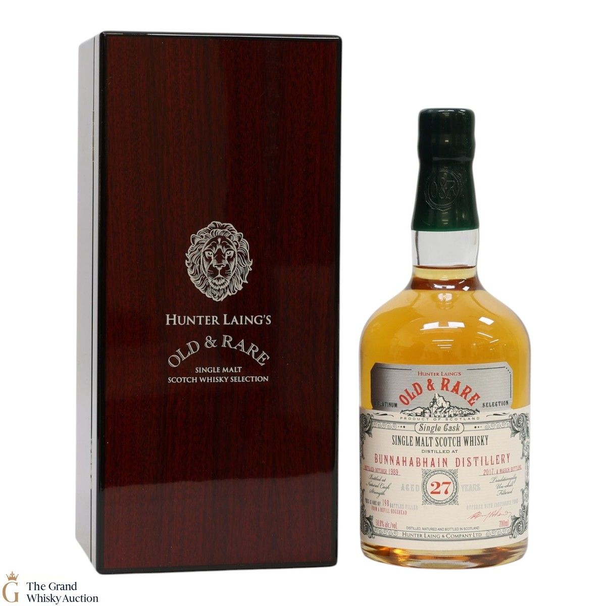 Bunnahabhain - 27 Year Old 1989 - Hunter Laing - Old & Rare 