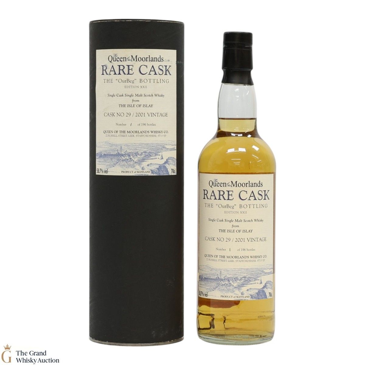 Islay - 2001 OurBeg Rare Cask #29 - Queen of the Moorlands Edition XXII