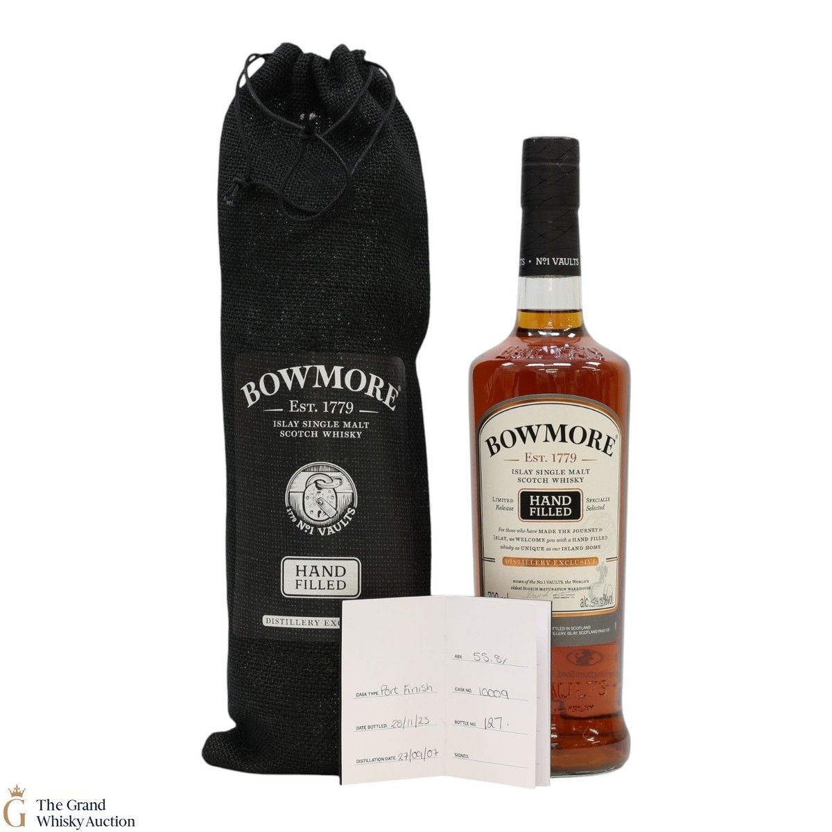 Bowmore - 16 Year Old 2007 Hand Filled - Port Cask #10009